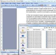 doc-файлов текстового редактора MS Word